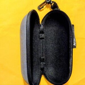 Black and Gray Hard Shell Eye Glasses Case